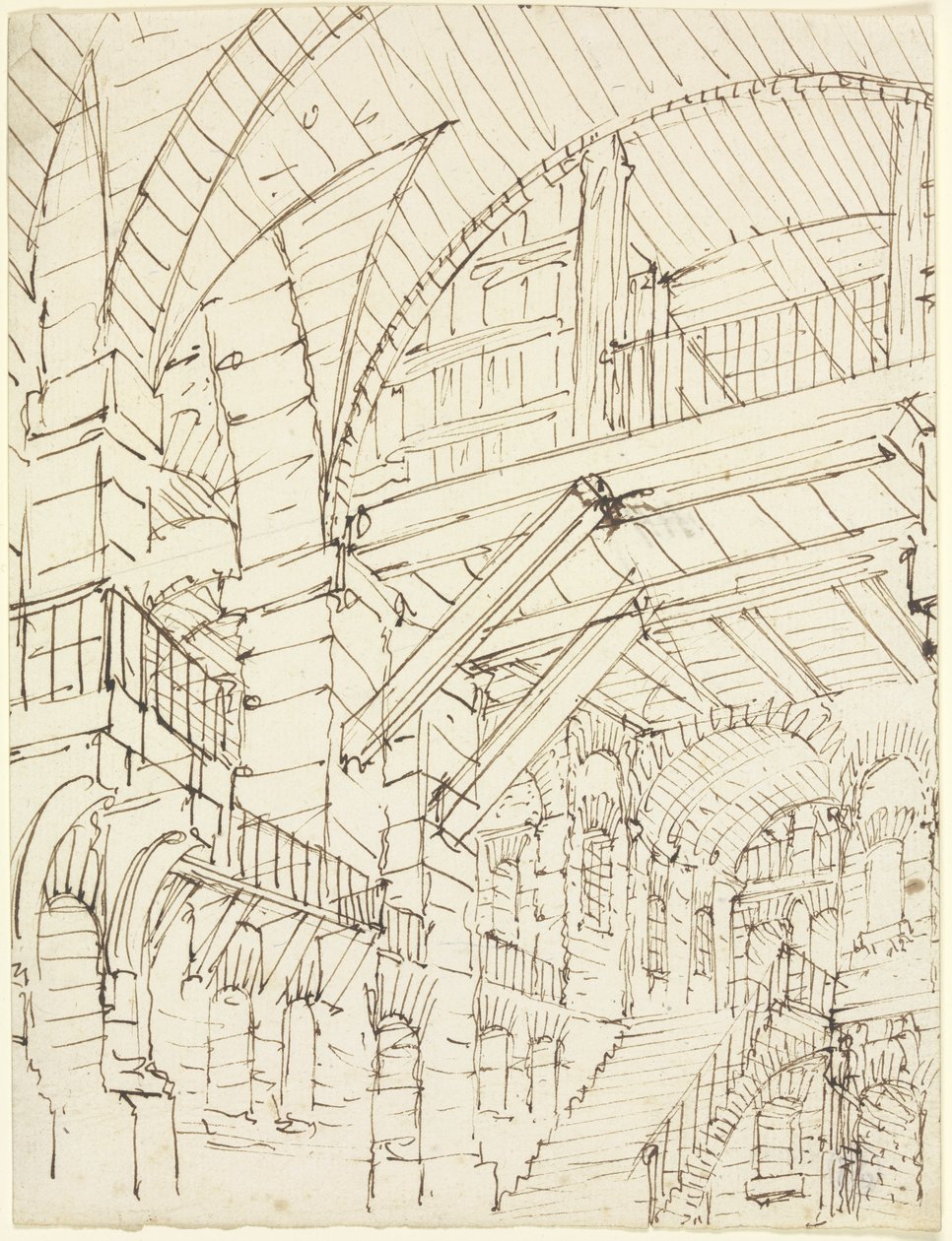 Estudos arquitetónicos de Giovanni Battista Piranesi