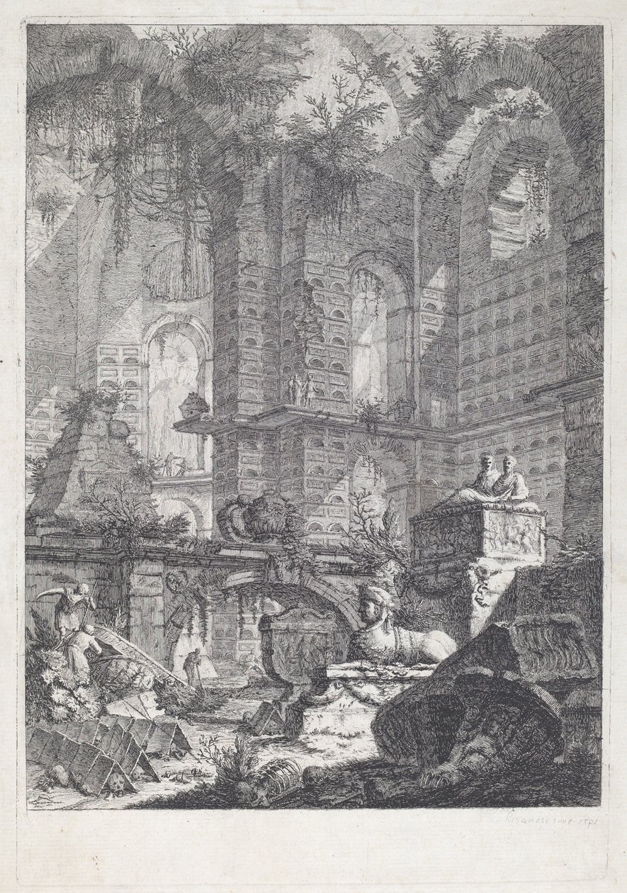 Câmara funerária de Giovanni Battista Piranesi