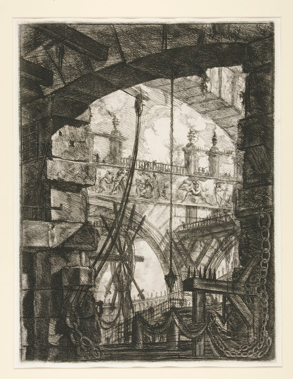 Prisões, IV: A Grand Piazza de Giovanni Battista Piranesi