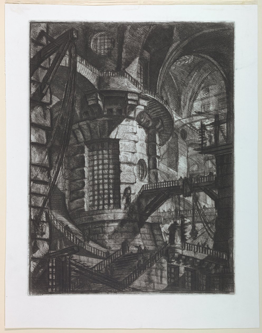 Série Prisão, Placa III de Giovanni Battista Piranesi