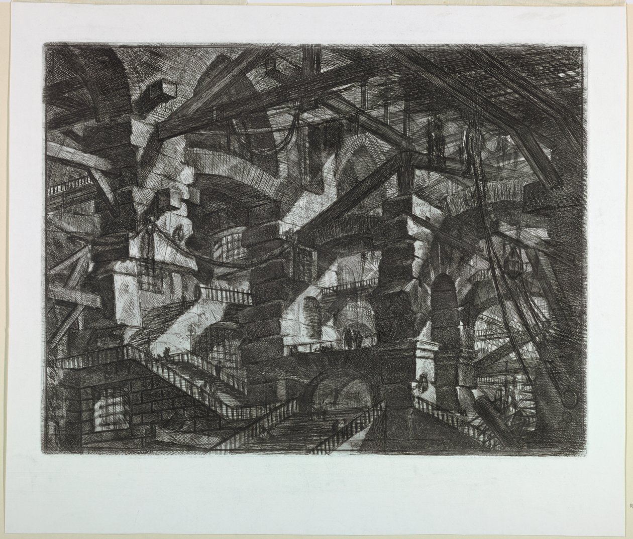 Série Carceri, Placa XIV de Giovanni Battista Piranesi