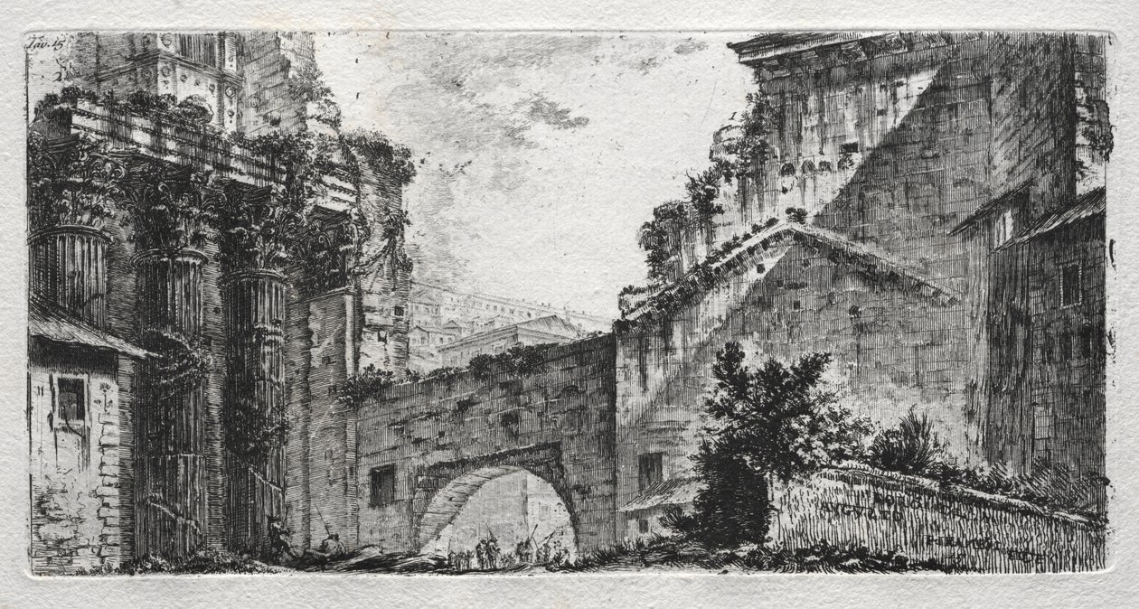 Fórum de Augusto de Giovanni Battista Piranesi