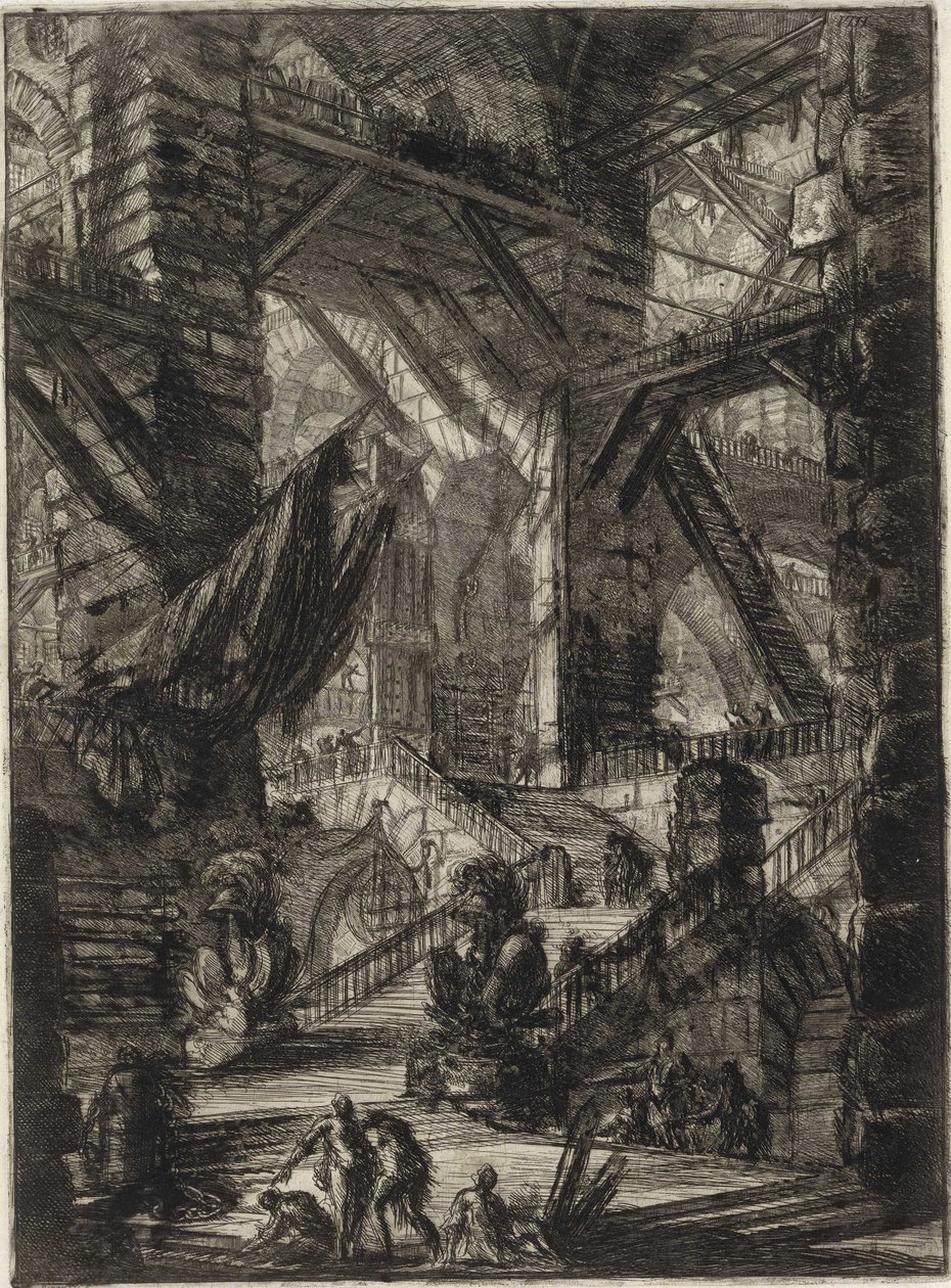 Da série The Imaginary Prisons de Giovanni Battista Piranesi