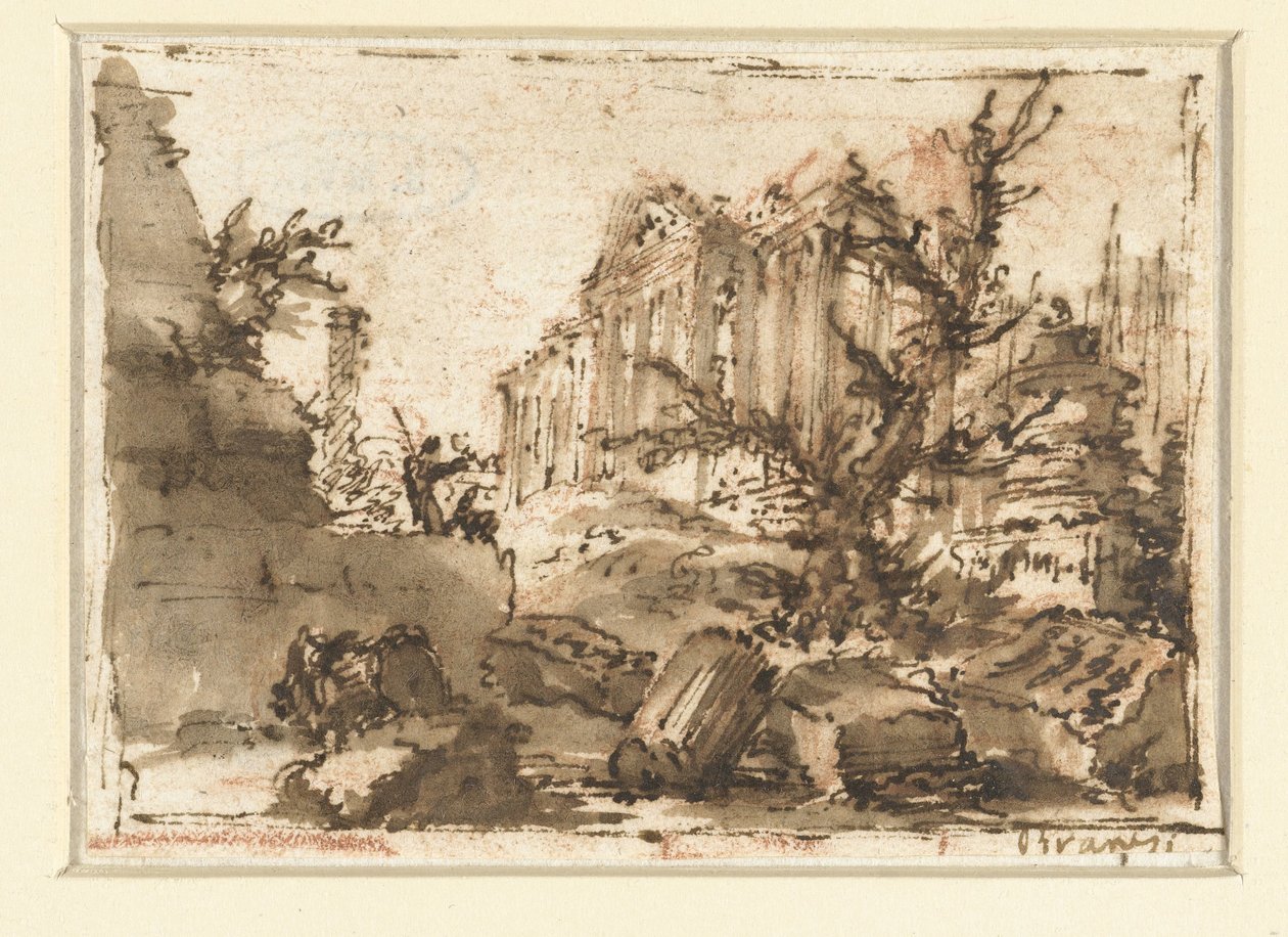 Ruínas romanas de Giovanni Battista Piranesi