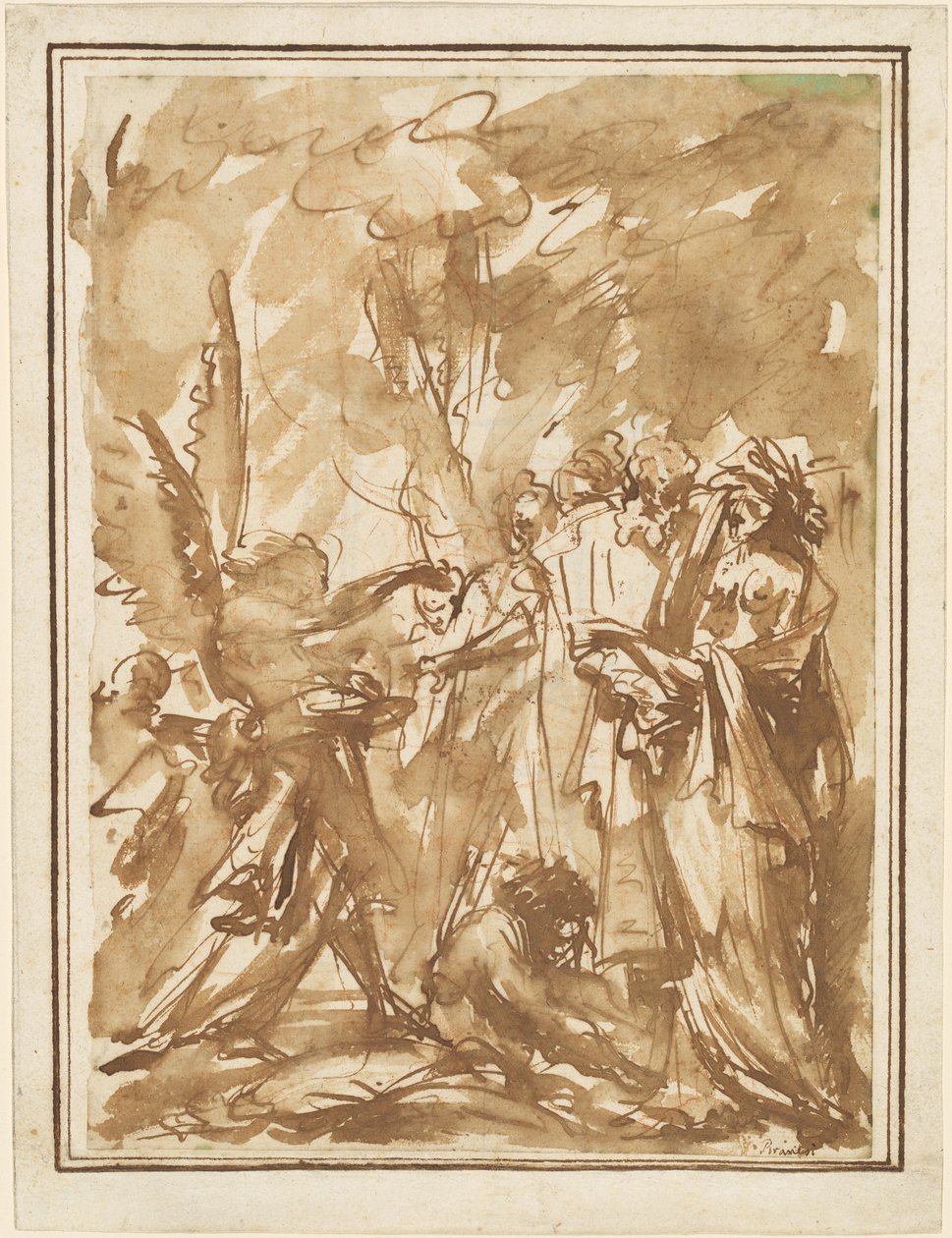 Scherzo com figuras antigas de Giovanni Battista Piranesi