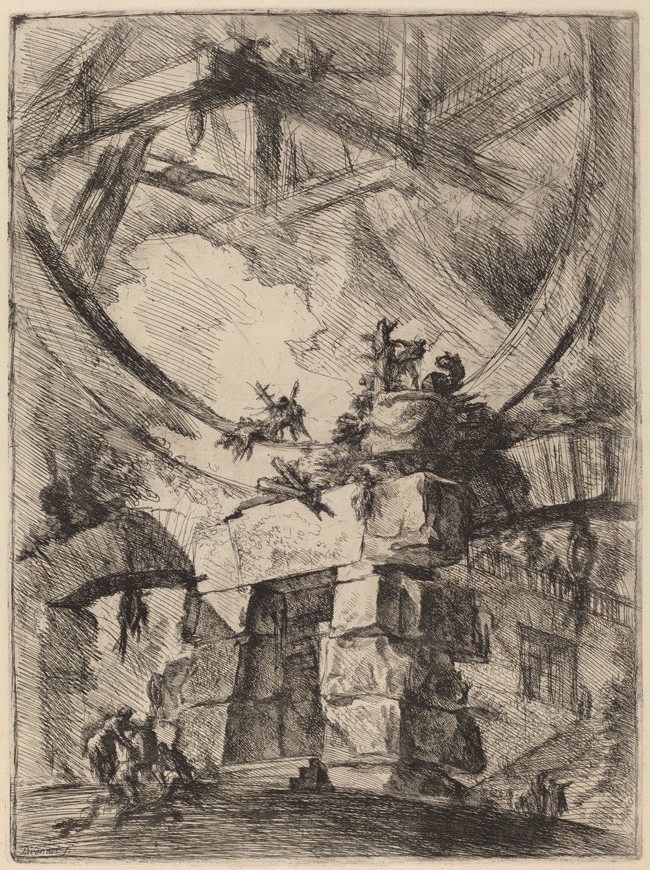 A Roda Gigante de Giovanni Battista Piranesi