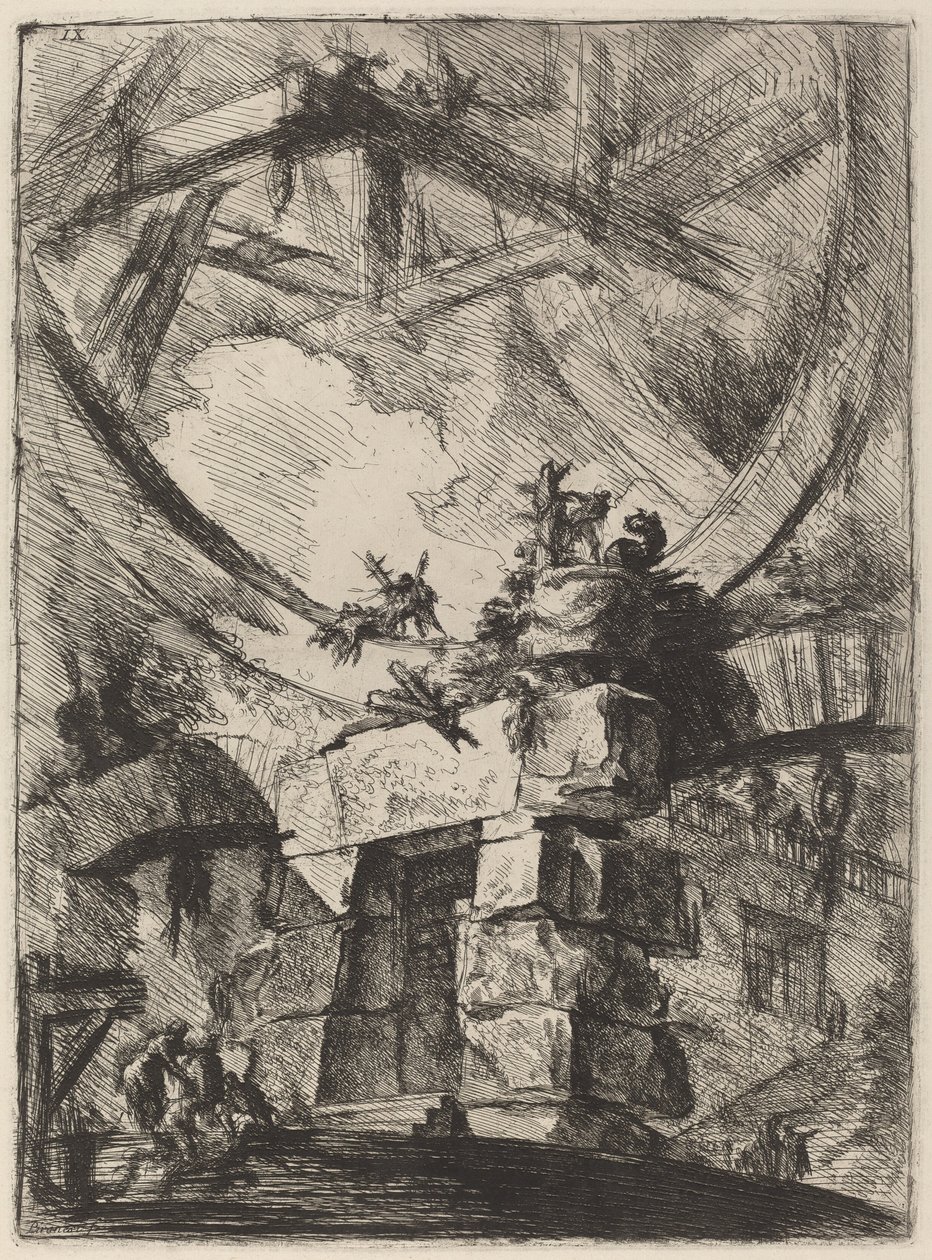 A Roda Gigante de Giovanni Battista Piranesi