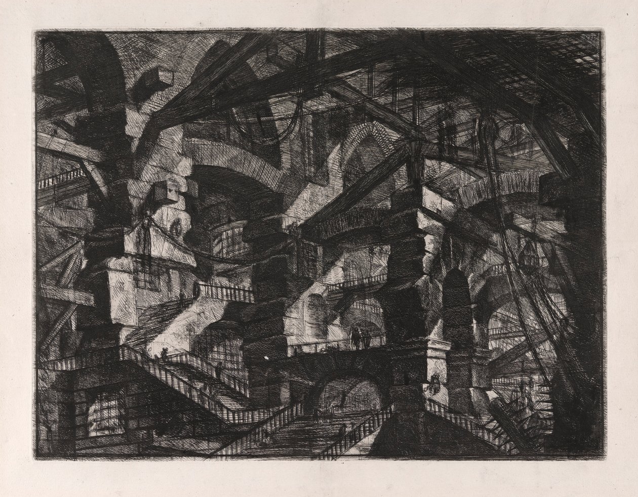 O Arco Gótico, placa 14 de Carceri d de Giovanni Battista Piranesi