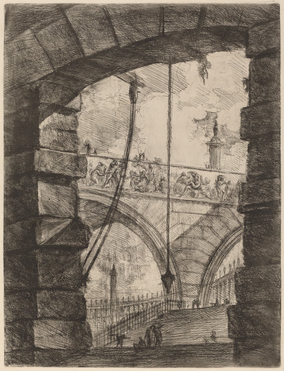 A Grande Praça de Giovanni Battista Piranesi