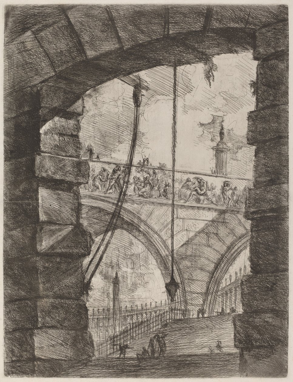 A Grande Praça de Giovanni Battista Piranesi