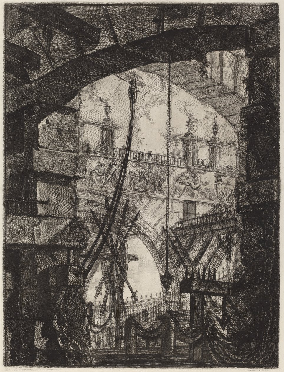 A Grande Praça de Giovanni Battista Piranesi