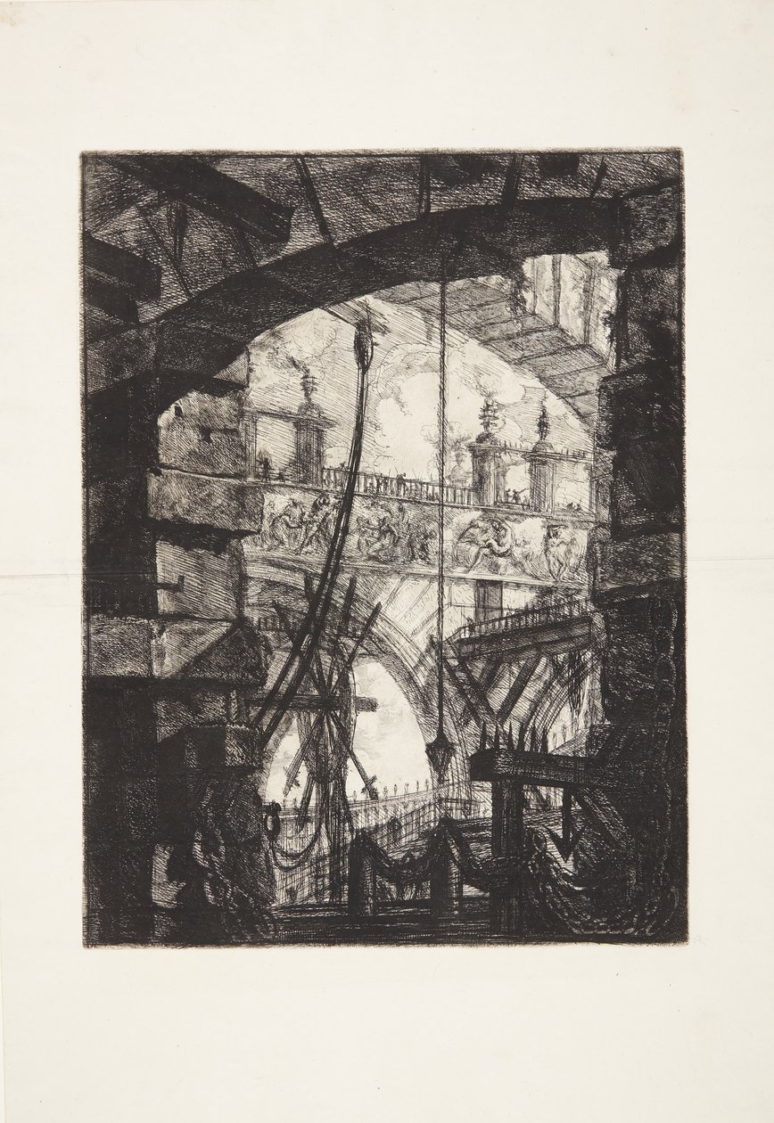 A Grande Praça de Giovanni Battista Piranesi