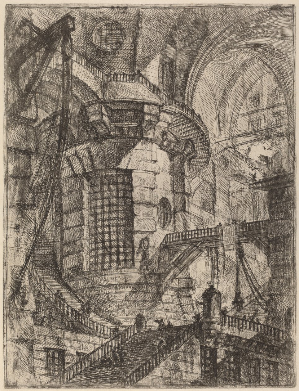 A Torre Redonda de Giovanni Battista Piranesi