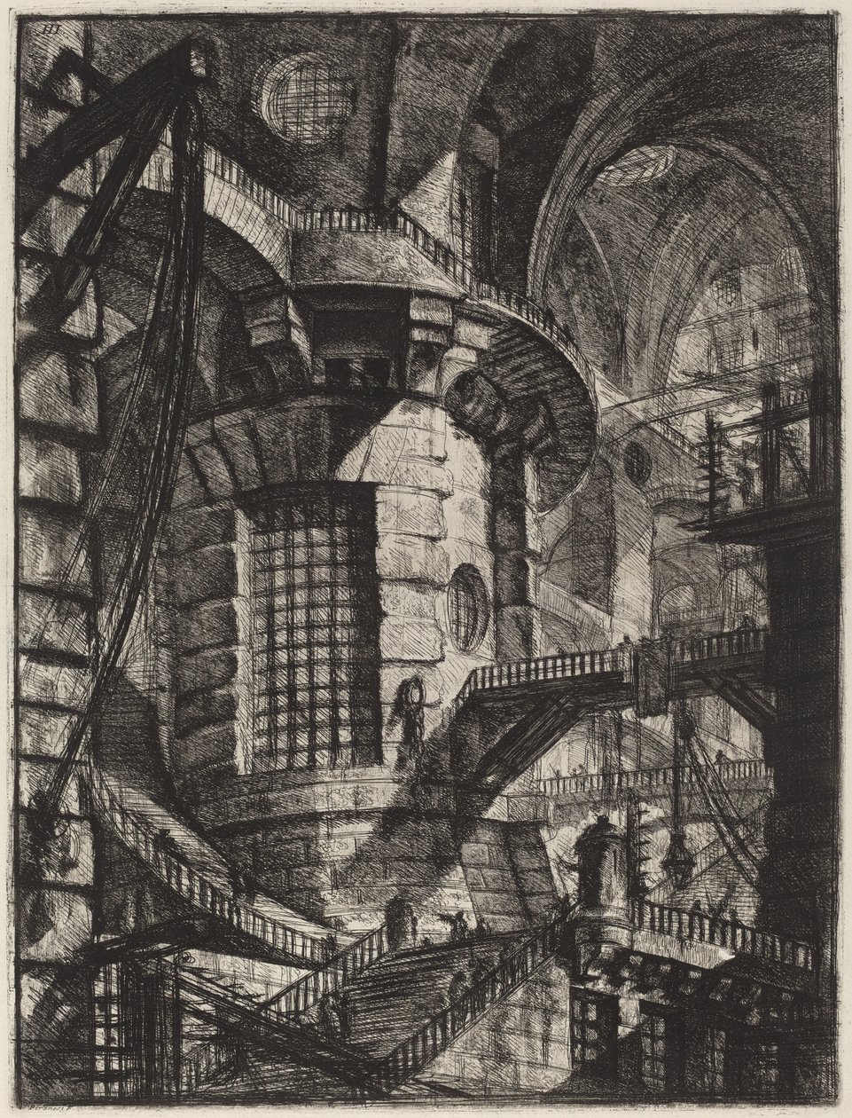 A Torre Redonda de Giovanni Battista Piranesi