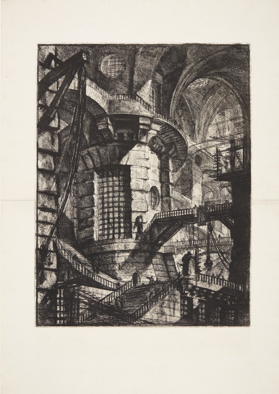 A Torre Redonda de Giovanni Battista Piranesi