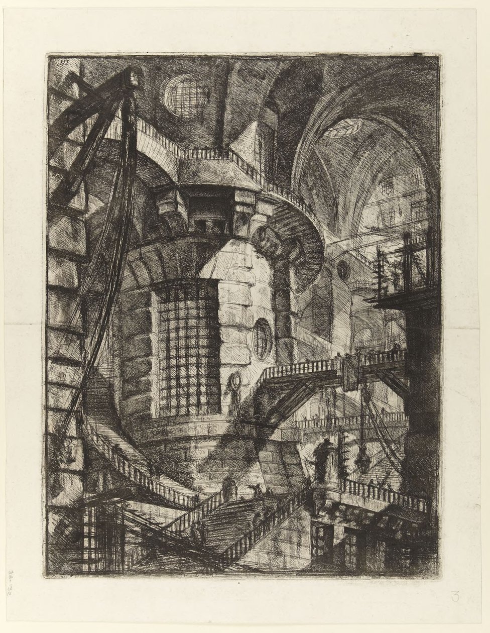 A torre redonda de Giovanni Battista Piranesi