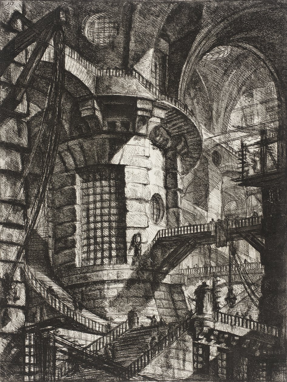A torre redonda de Giovanni Battista Piranesi
