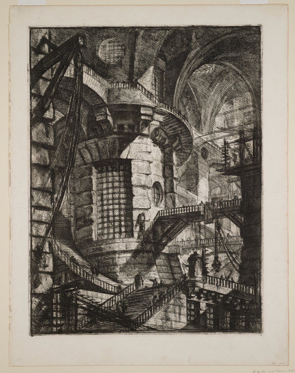A torre redonda de Giovanni Battista Piranesi