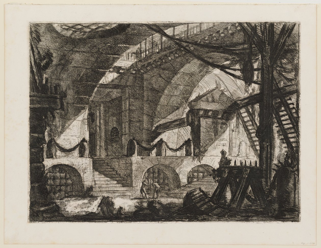 O cavalete de serra de Giovanni Battista Piranesi