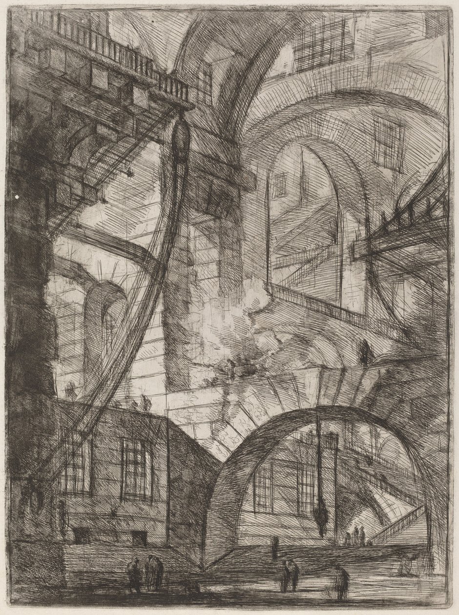 O fogo fumegante de Giovanni Battista Piranesi