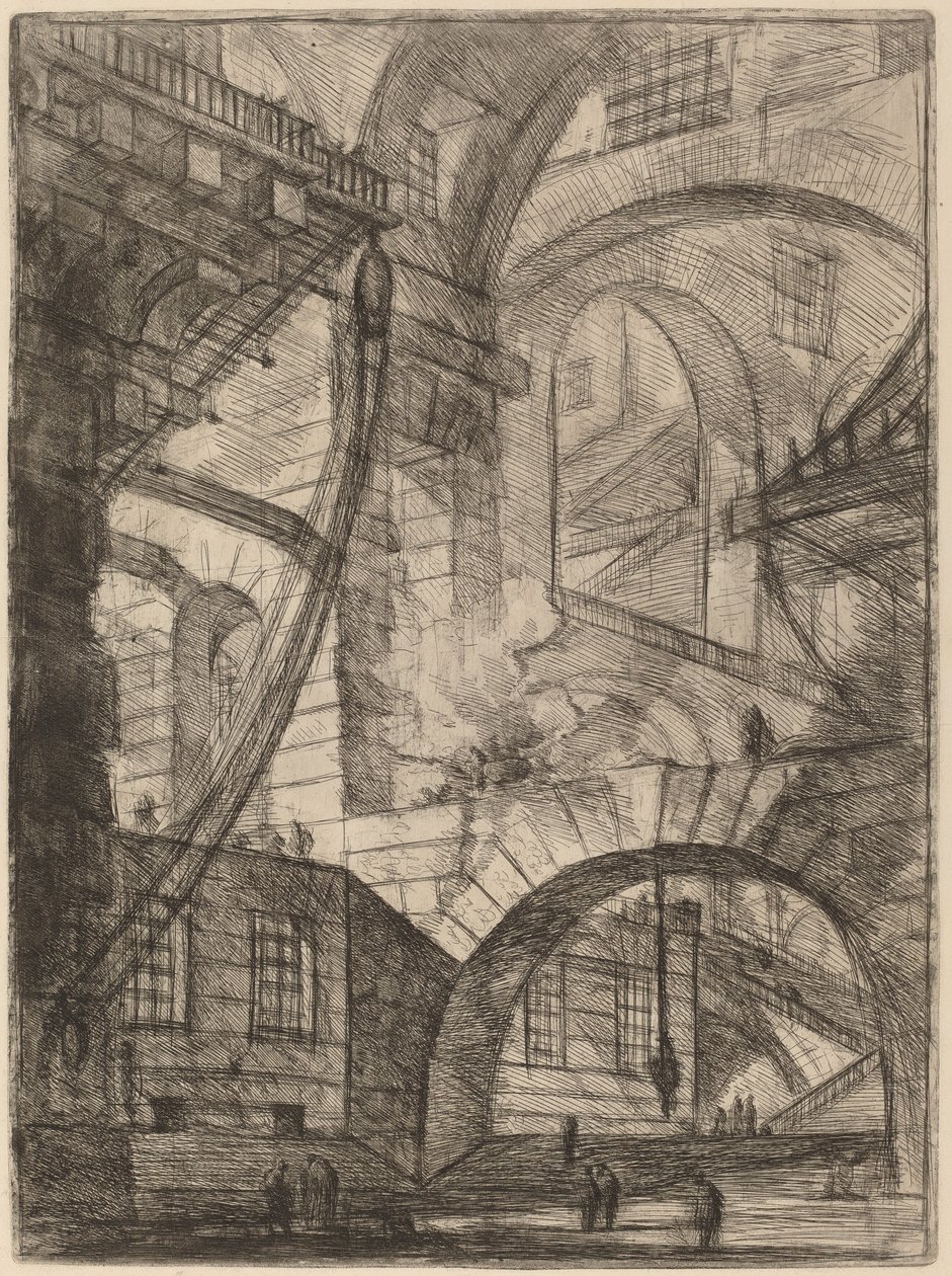 O fogo fumegante de Giovanni Battista Piranesi