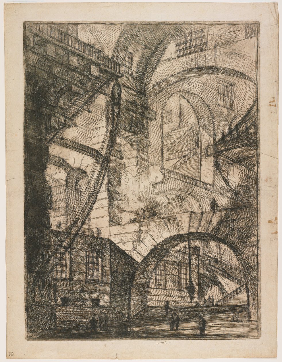 O fogo fumegante de Giovanni Battista Piranesi