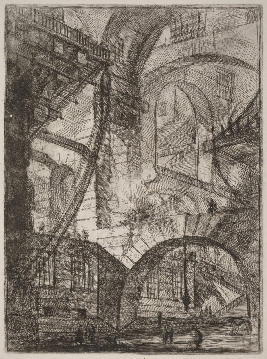 O fogo fumegante de Giovanni Battista Piranesi