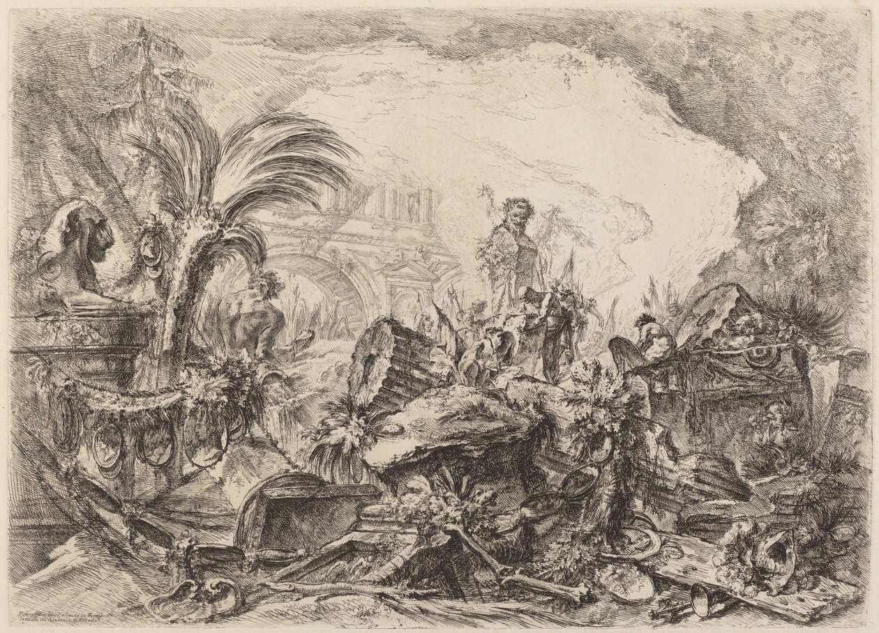 O Arco do Triunfo de Giovanni Battista Piranesi