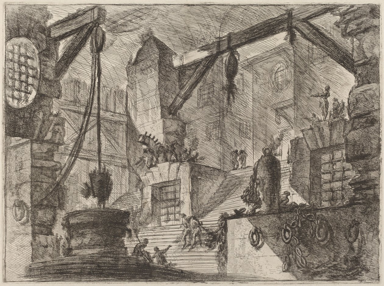 O poço de Giovanni Battista Piranesi