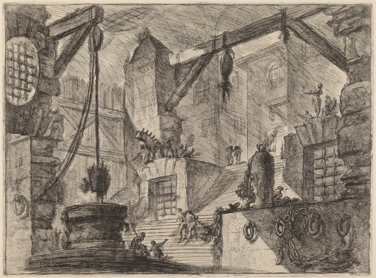 O poço de Giovanni Battista Piranesi