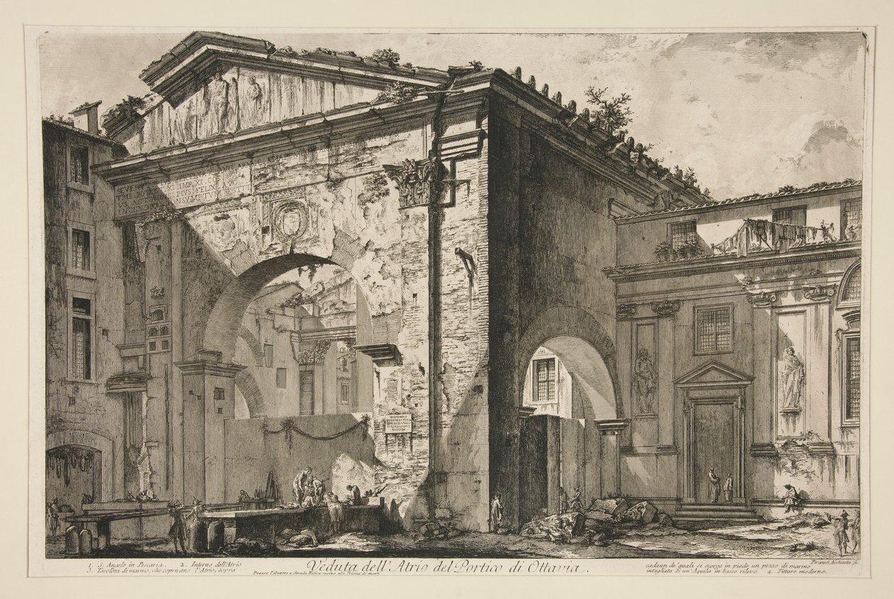 Vista do de Giovanni Battista Piranesi