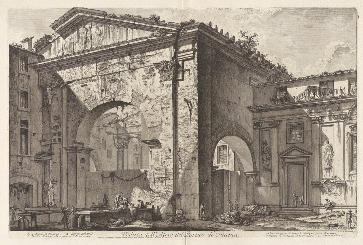 Vista do de Giovanni Battista Piranesi