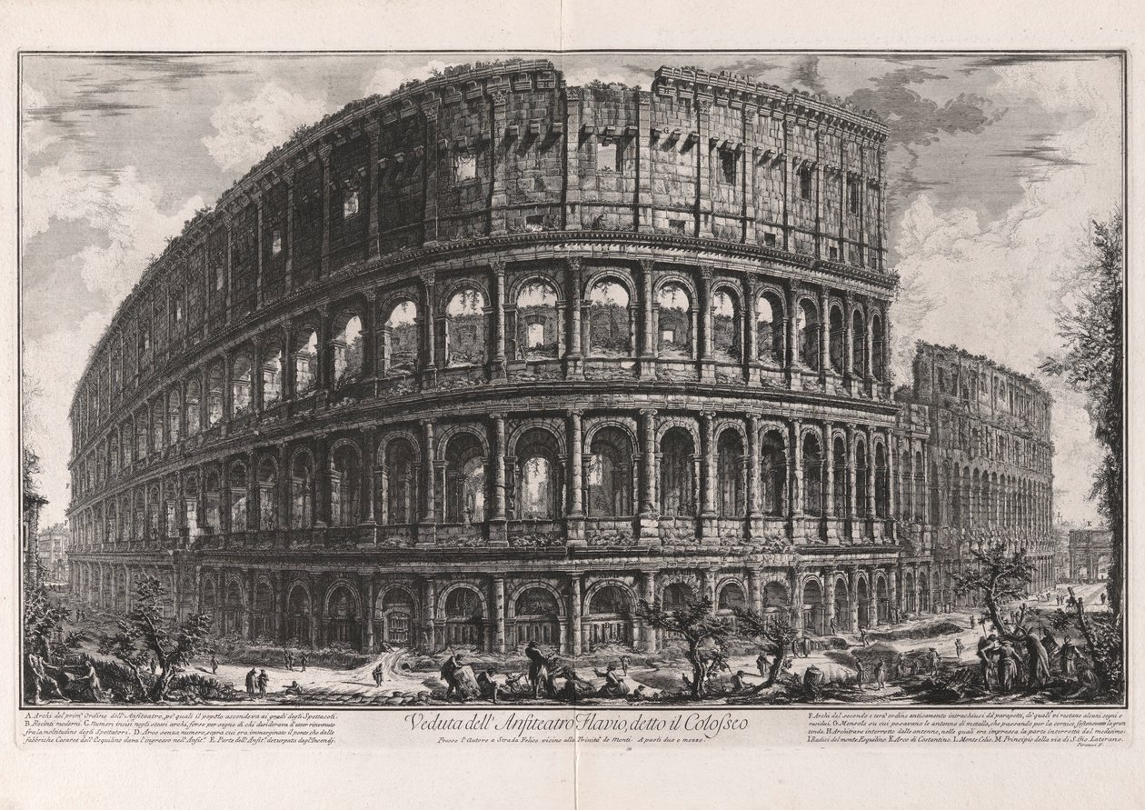 Vista do de Giovanni Battista Piranesi
