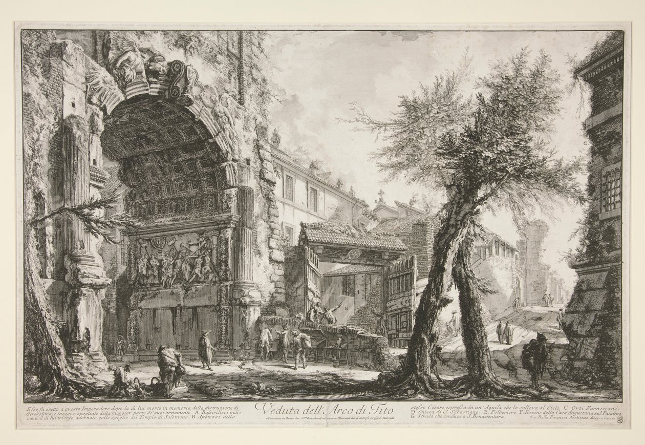 Vista do de Giovanni Battista Piranesi