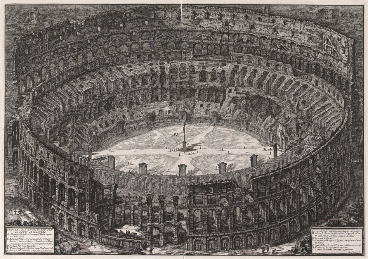 Vista do de Giovanni Battista Piranesi