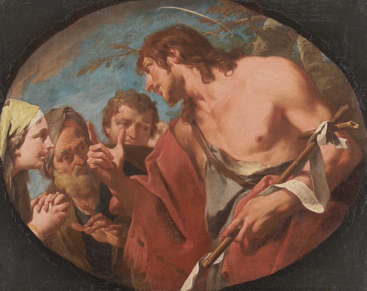 Predigt Johannes des Täufers de Giovanni Battista Pittoni