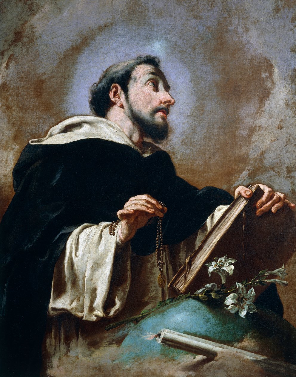 São Domingos, de Giovanni Battista Pittoni Younger (1687-1767) de Giovanni Battista Pittoni