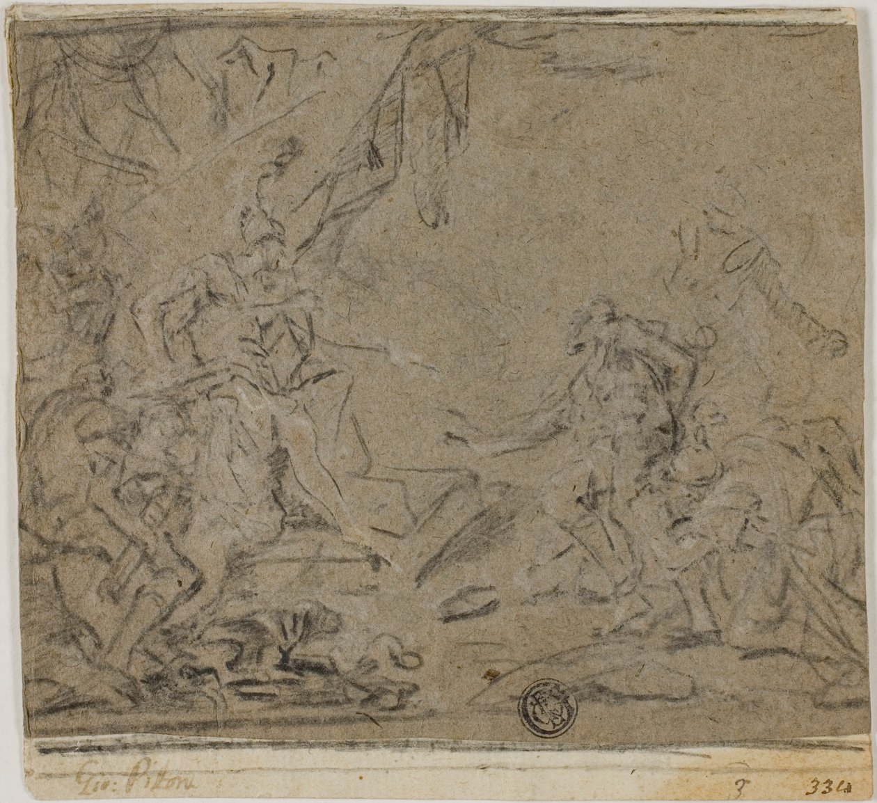 Família de Dario antes de Alexandre de Giovanni Battista Pittoni the Younger