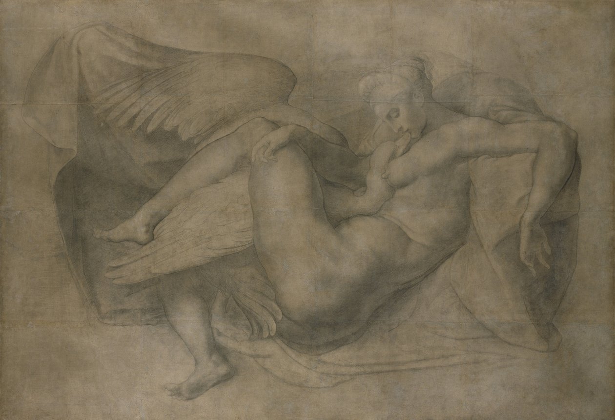 Leda e o Cisne de Giovanni Battista Rosso Fiorentino