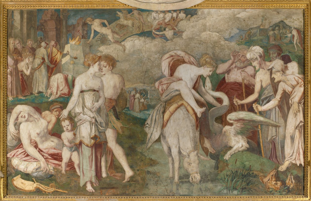 Juventude perdida de Giovanni Battista Rosso Fiorentino
