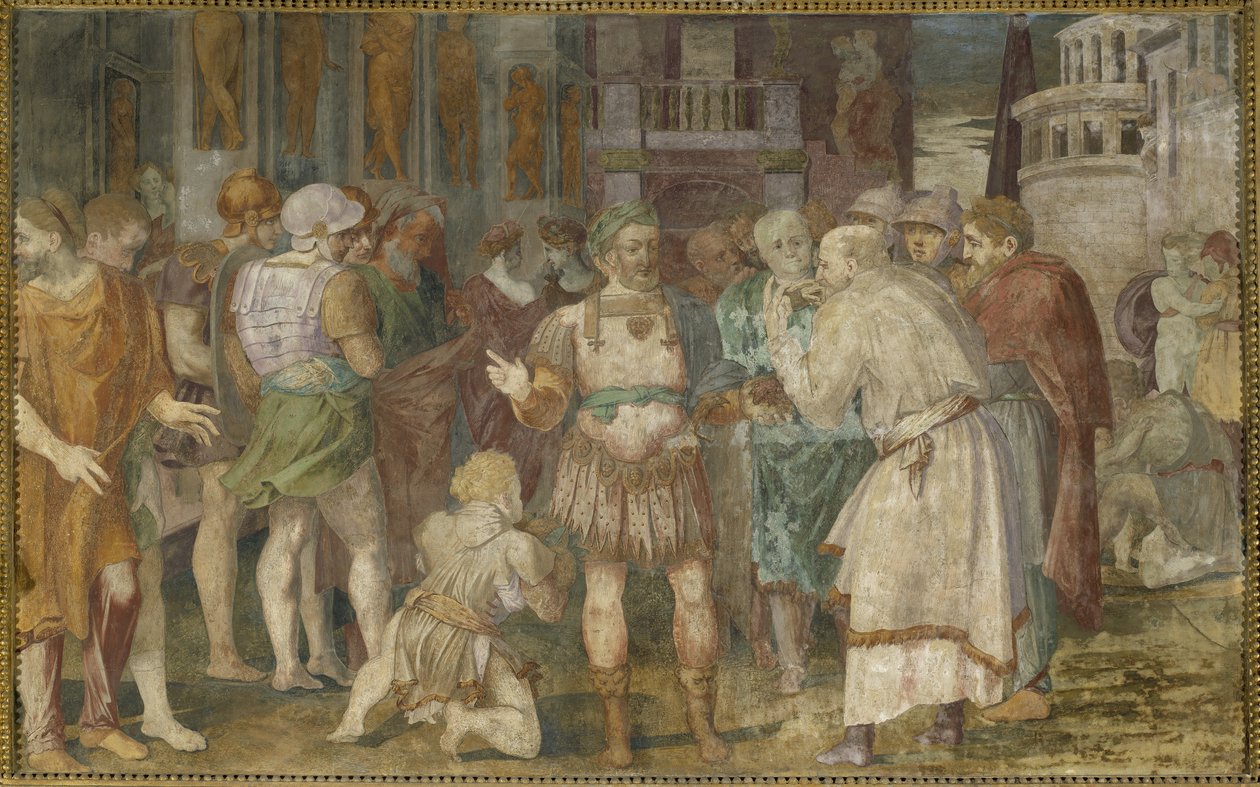 A união do estado de Giovanni Battista Rosso Fiorentino
