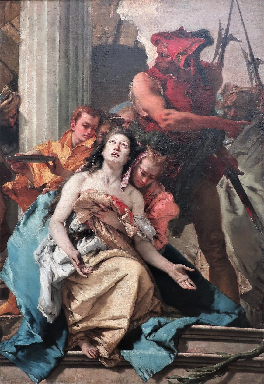 1755 Tiepolo Hl. Agathe de Giovanni Battista Tiepolo