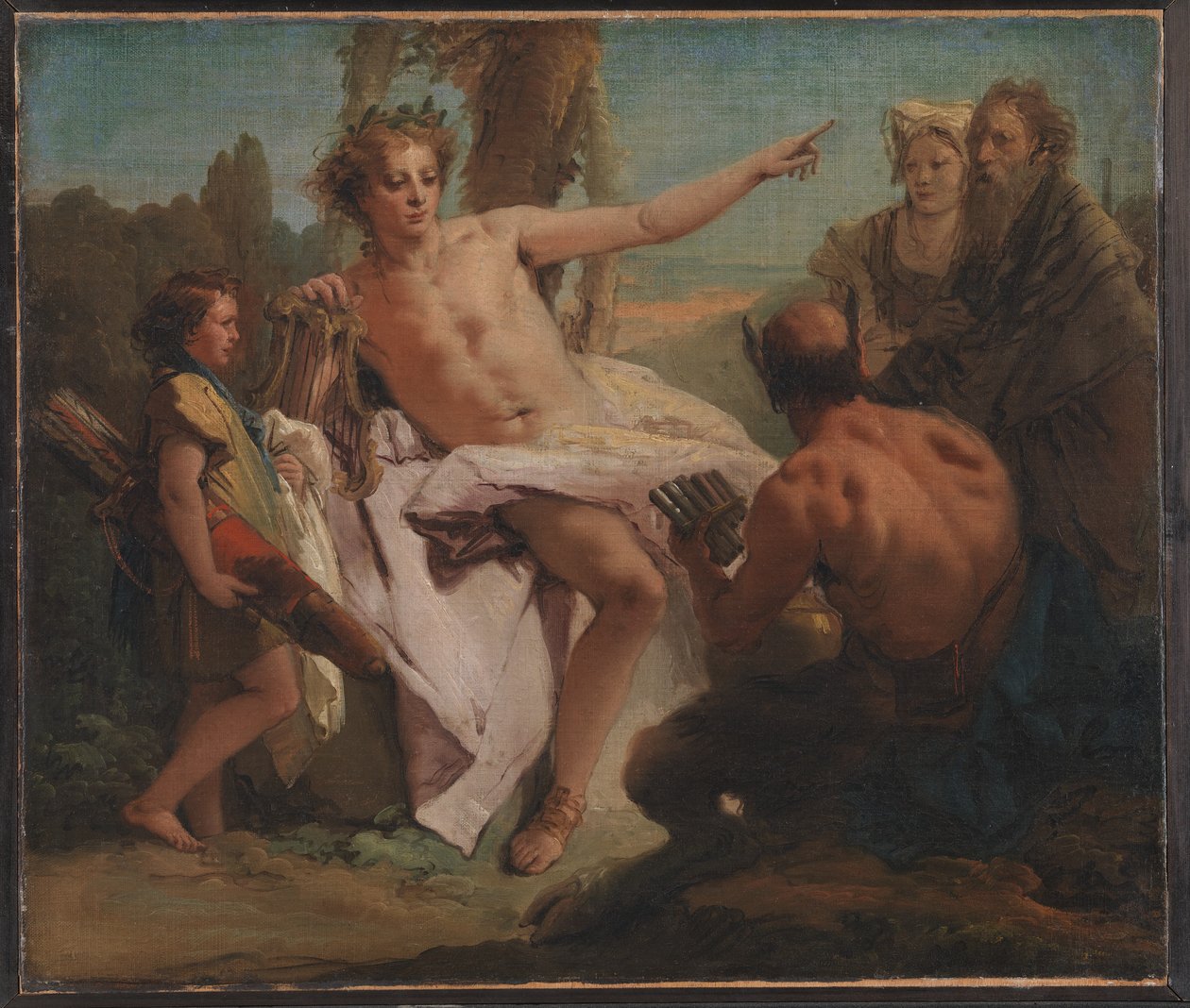 Apolo e Marsias de Giovanni Battista Tiepolo