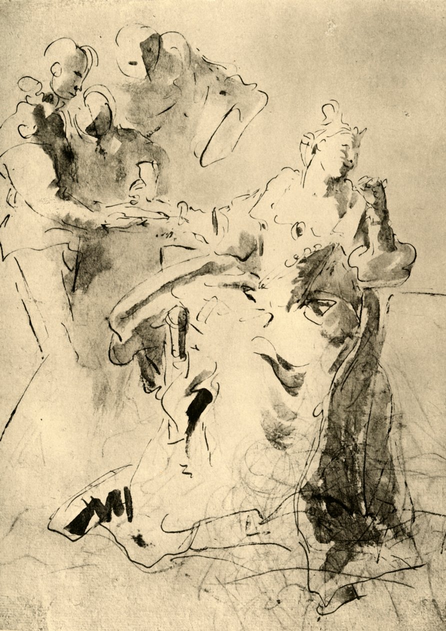 Cleópatra, antes de 1751, 1928 de Giovanni Battista Tiepolo