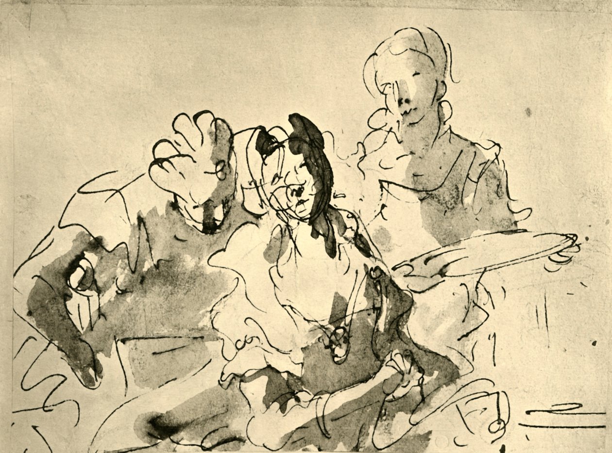 Cleópatra, início do século XVIII, 1928 de Giovanni Battista Tiepolo