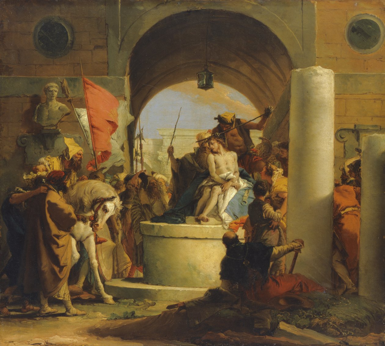 Coroa de espinhos de Giovanni Battista Tiepolo