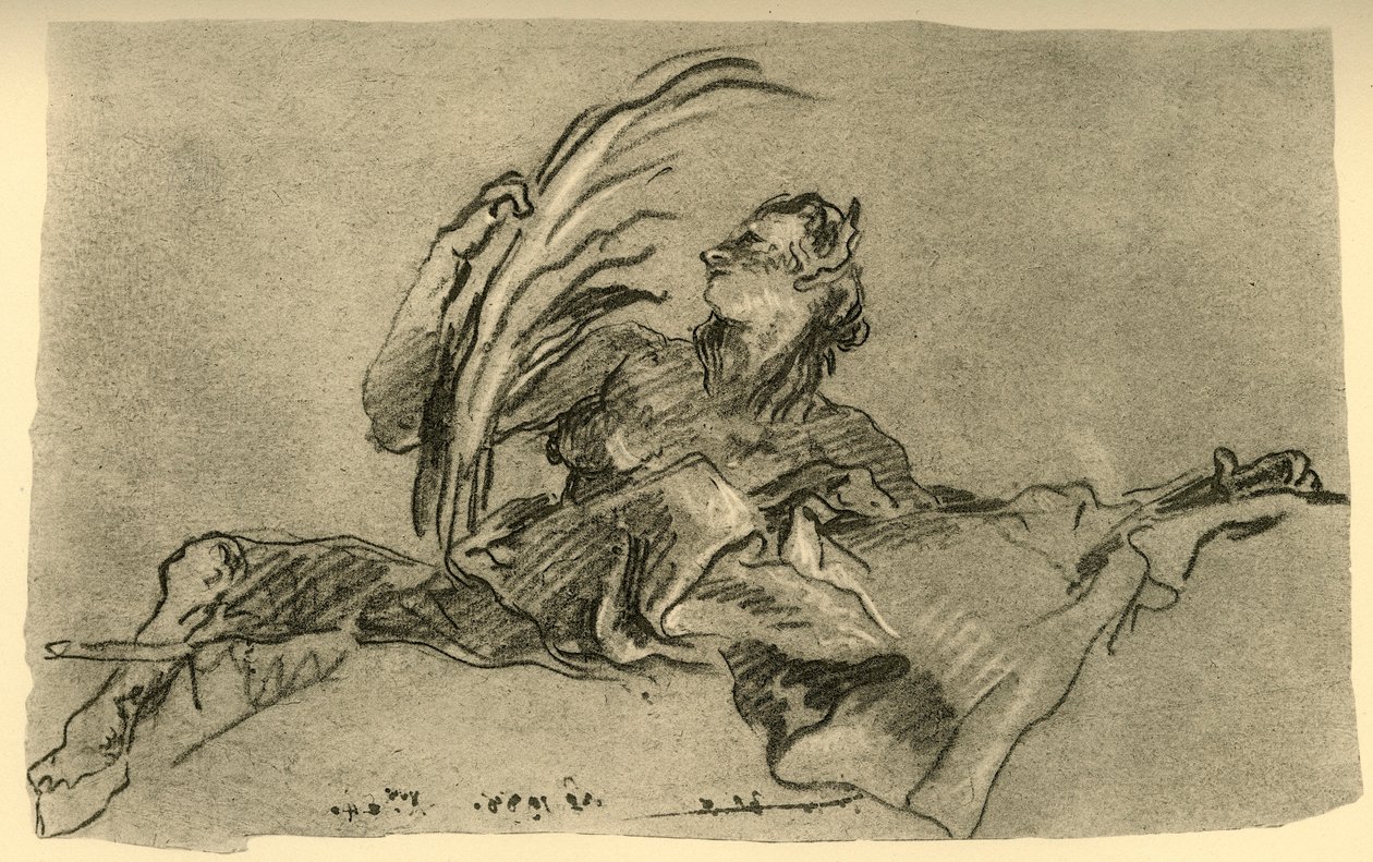 Fauno Feminino, c1761, 1928 de Giovanni Battista Tiepolo