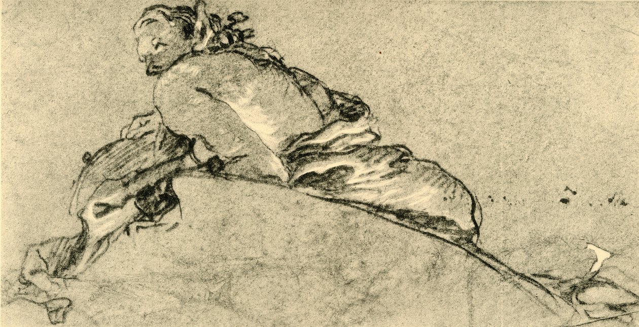 Fauno Feminino, c1761, 1928 de Giovanni Battista Tiepolo