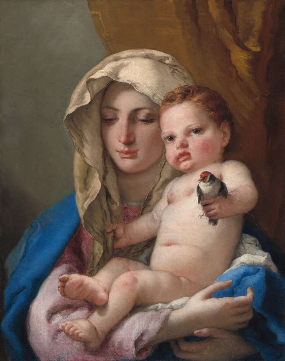 Madona do pintassilgo de Giovanni Battista Tiepolo