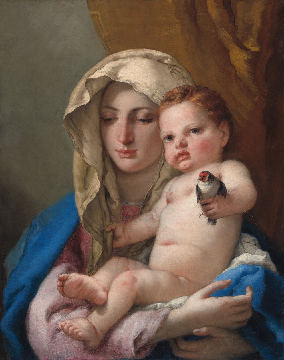 Madonna do Pintassilgo, c. 17671770. de Giovanni Battista Tiepolo